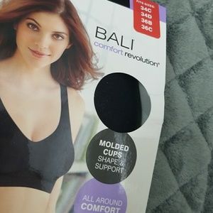 New BALI comfort wireless Bra White